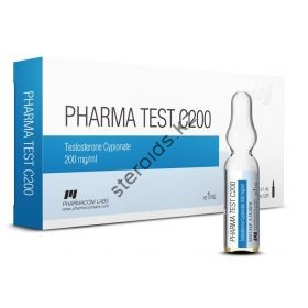 Тестостерон ципионат Фармаком (PHARMATEST C200) 10 ампул по 1мл (1амп 200 мг)