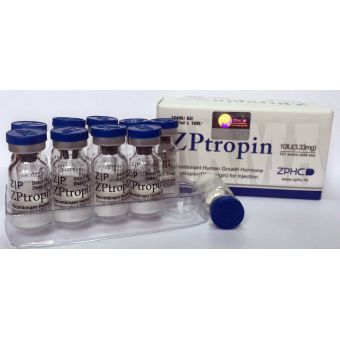 Гормон роста ZPtropin Соматропин 10 флаконов 100IU (333 мкг/IU) - Усть-Каменогорск