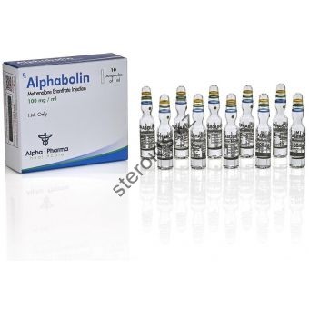 Alphabolin (Метенолон) Alpha Pharma 10 ампул по 1мл (1амп 100 мг) - Усть-Каменогорск