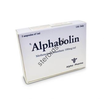 Alphabolin Метенолон энантат Alpha Pharma 5 ампул по 1мл (1амп 100 мг) - Усть-Каменогорск