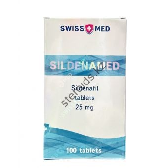 Виагра Swiss Med Sildenamed 100 таблеток (1 таб 25 мг) - Усть-Каменогорск