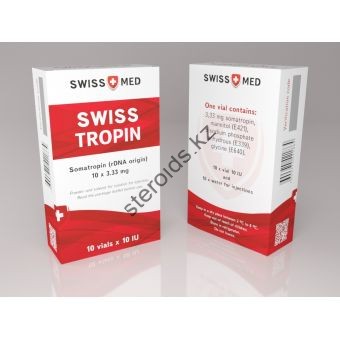 Гормон роста Swiss Med SWISSTROPIN 10 флаконов по 10 ед (100 ед) - Усть-Каменогорск