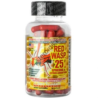 Жиросжигатель Cloma Pharma Red Wasp 25 (75 капсул) - Усть-Каменогорск